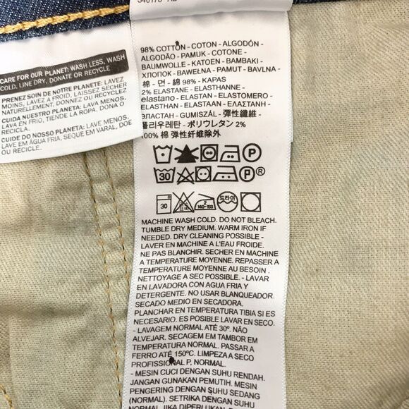 Levi’s 527 Bootcut Jeans Men’s W36 L30 Blue Denim Mid Rise Stretch USA Classic - Picture 7 of 11